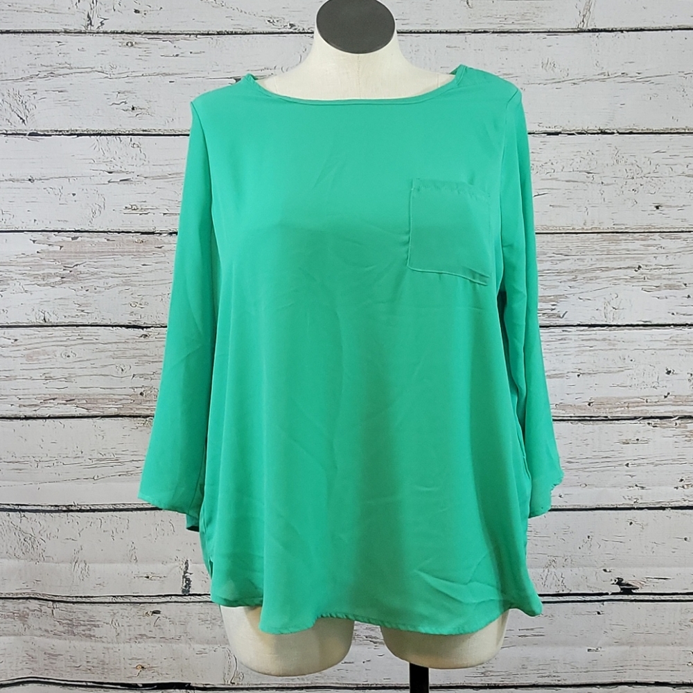 🆕️ The Nines Sheer Long Sleeve. NWT